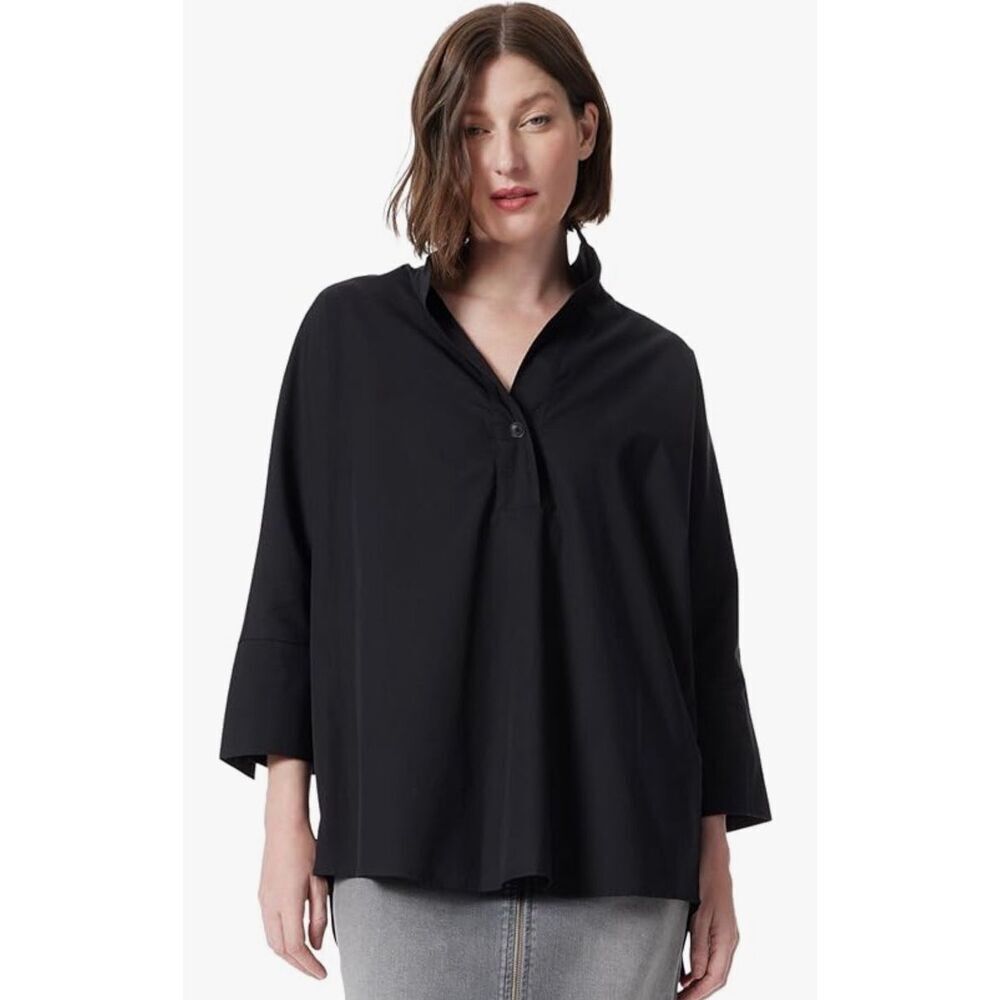 DO by Dee Ocleppo Womens Hailey Stand Collar Shirt Standard XL